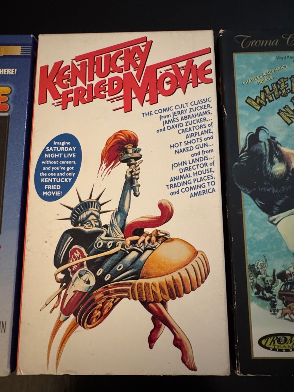 3 VHS Movie Lot - When Nature Calls, Kentucky Fried Movie, The Groove Tube - 📼 - Picture 3 of 11